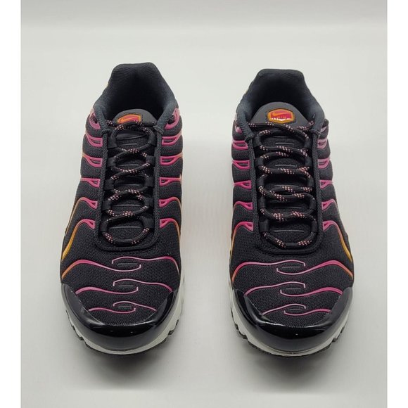 Nike Air Max Plus (GS) 'Black Active Pink' DX9264-001 - Picture 5 of 8